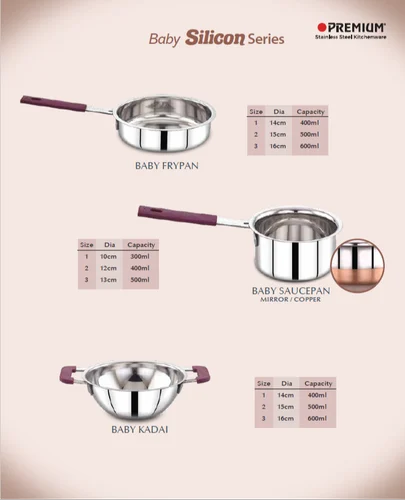 Baby Silicon Series BaBy FryPan